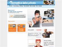 Tablet Screenshot of labophoto.nomatica.com